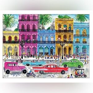 Michael Storrings Cuba 1000 Piece Puzzle by Galison